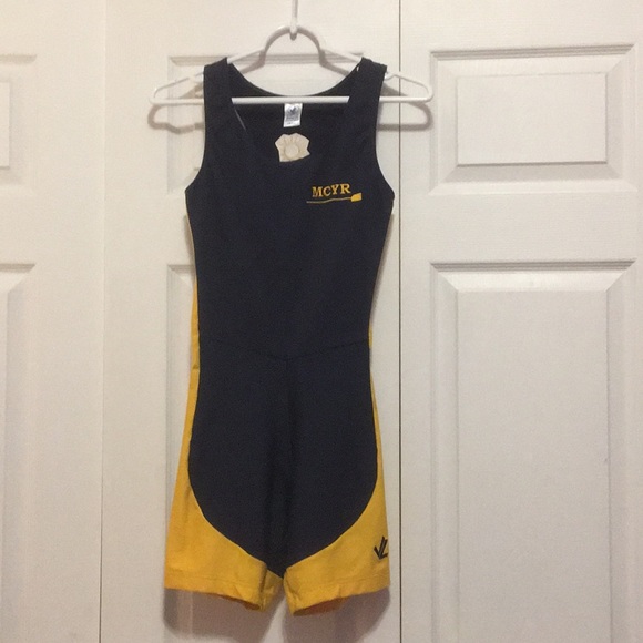 Navy, Yellow JL Racing Uni / Rowing Unisuit Small - Picture 1 of 6